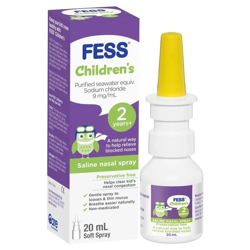 Fess Children's Nasal Spray 20ml - Health