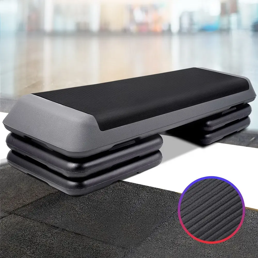 Everfit 3 Level Aerobic Step Exercise Stepper 110cm Gym Home Fitness - Shred Sale - Up to $400 off