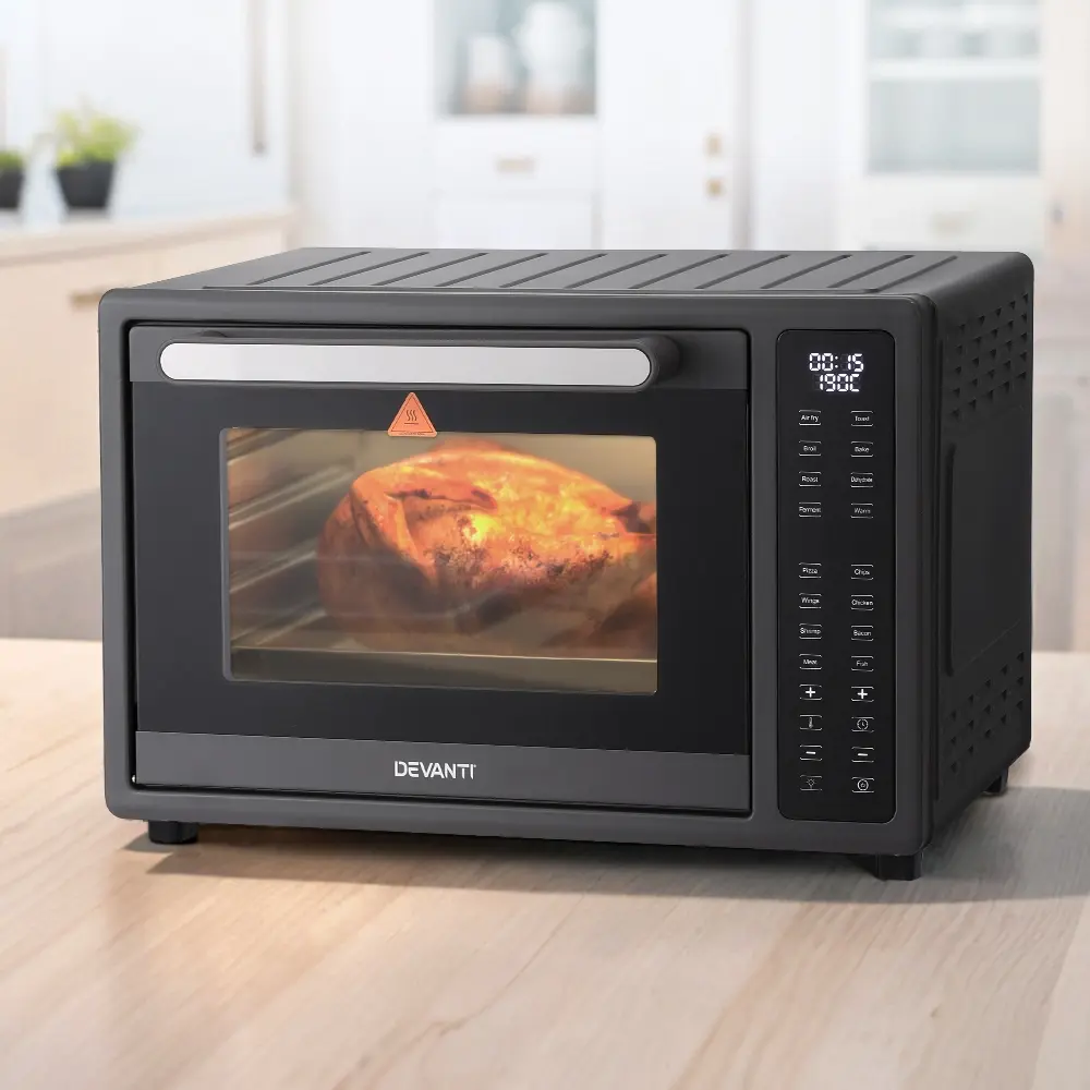 Devanti Air Fryer 32L W/ LCD Touch Oven 1700W - Home & Garden