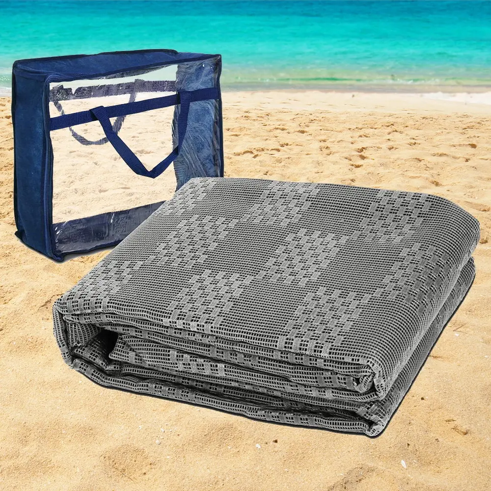 Weisshorn 6M X 2.5M Annex Matting 600GSM Floor Mats Mesh Caravan Camping Annexe - Hardware