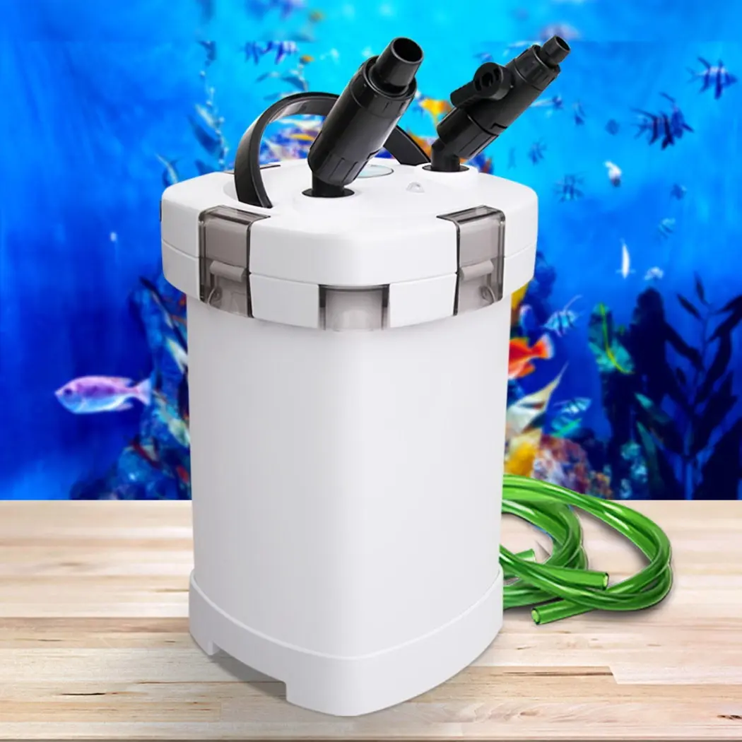 Giantz Aquarium Filter Fish Tank External Canister Water Pump 1250L/H - Pets