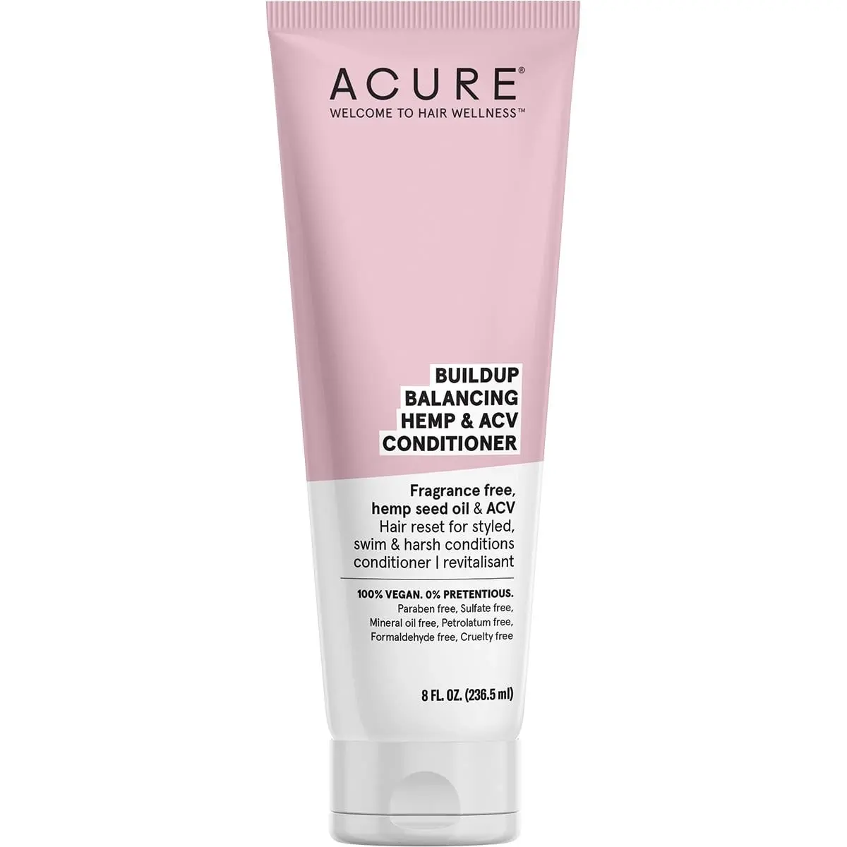Acure Buildup Balancing Hemp & Acv Conditioner 236ml - Beauty