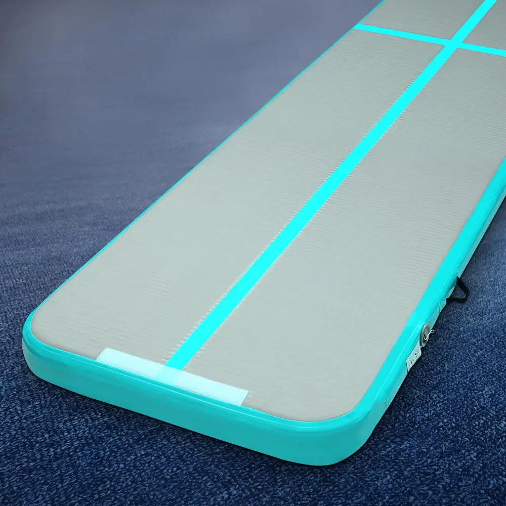 Everfit 4X1M Inflatable Air Track Mat Tumbling Gymnastics Jiu Jitsu Karate Muay - Sports & Outdoor