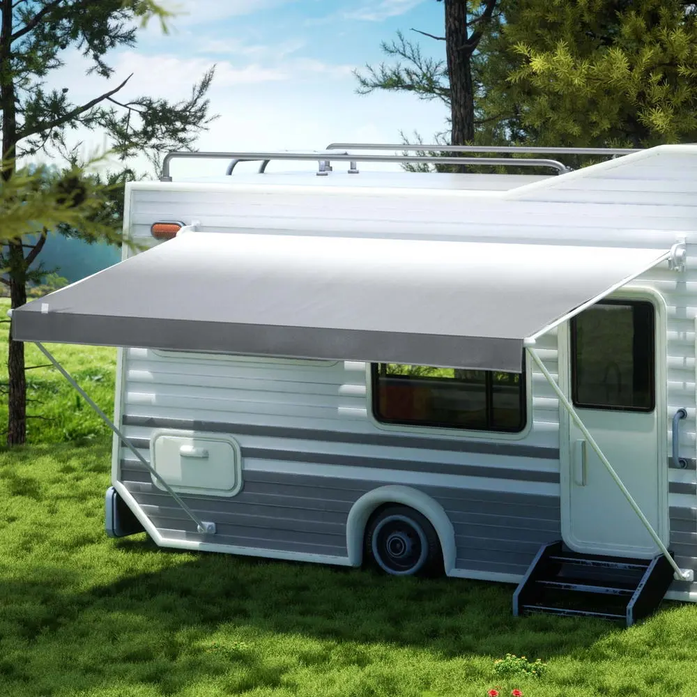 Weisshorn 14ft Caravan Awning RV Replacement Fabric 3.95M x 2.42M - Automotive