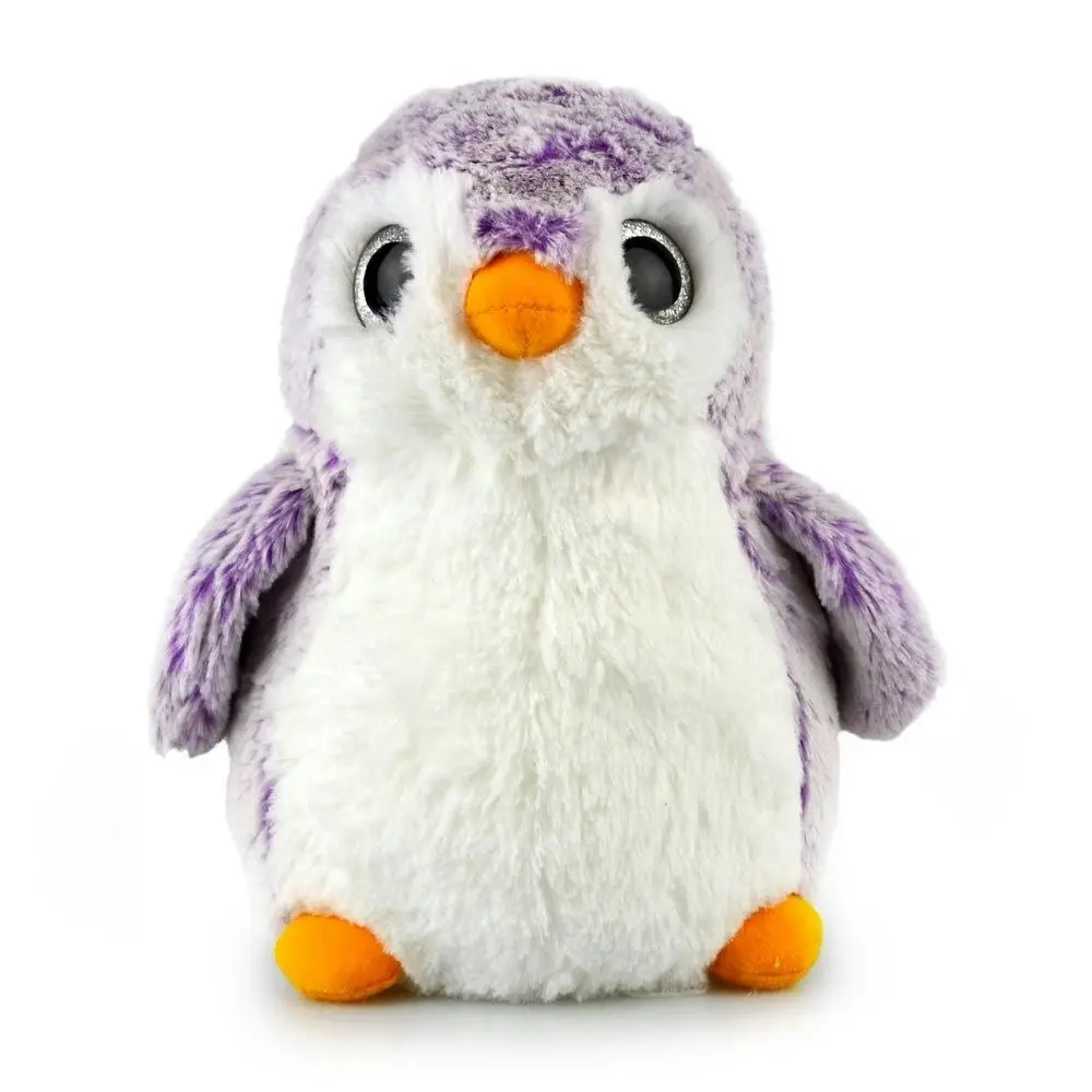 Korimco 23cm Sparkle Penguin Kids Soft Animal Plush Stuffed Toy 3y+ Purple - Toys & Games
