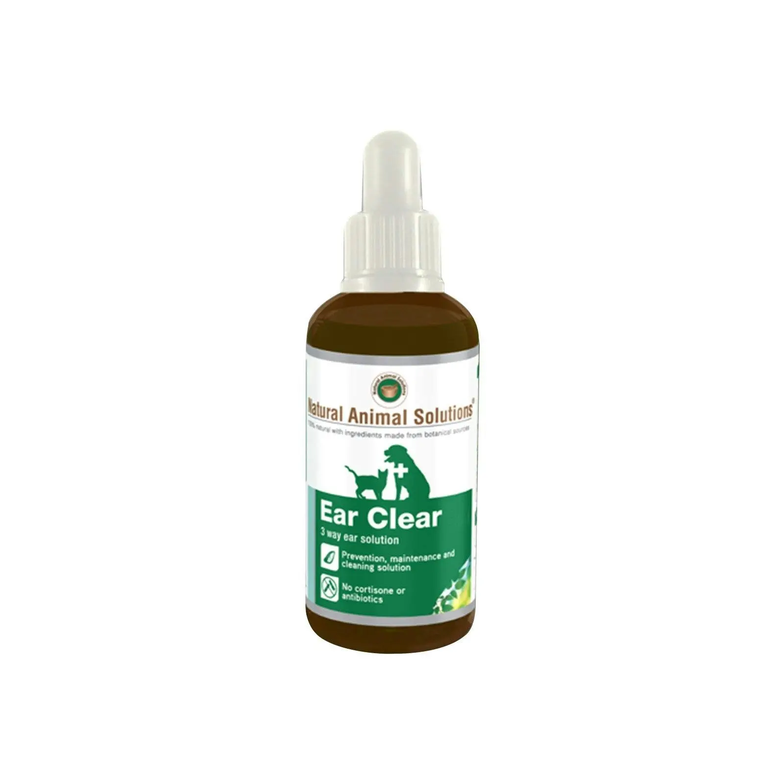 NATURAL ANIMAL SOLUTIONS Ear Clear 50 mL - Pets