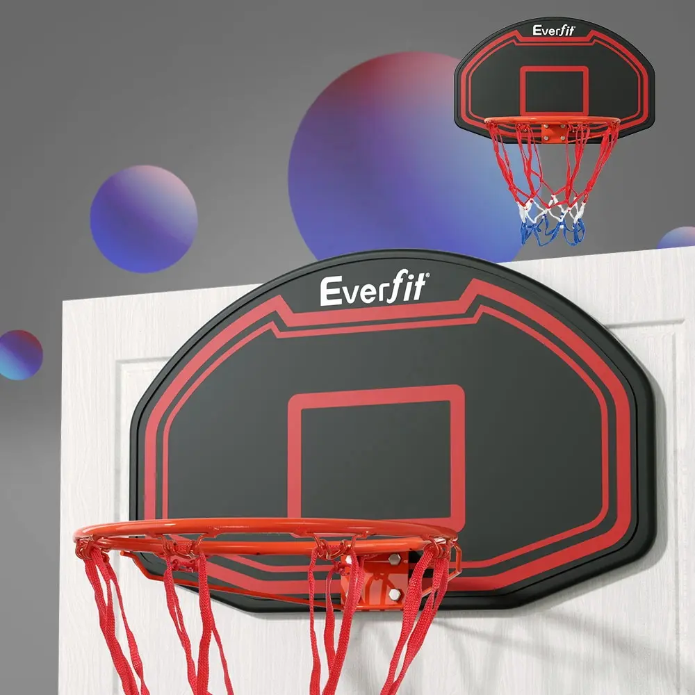 Everfit 38" Basketball Hoop Backboard Door Wall Mounted Ring Net Sports Kids - Sports & Outdoor