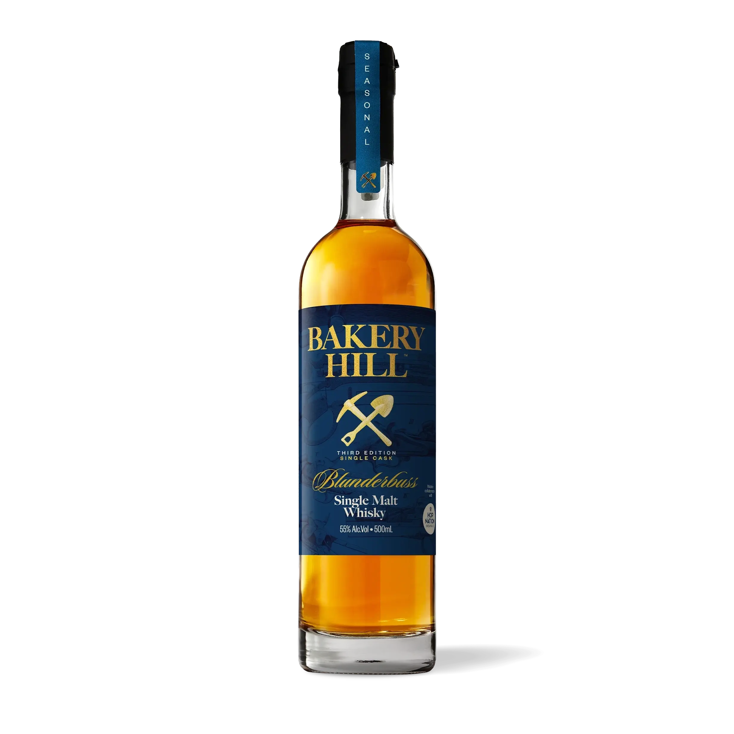 Bakery Hill Blunderbuss 2024 Third Edition Single Malt Whisky 500ml - Alcohol