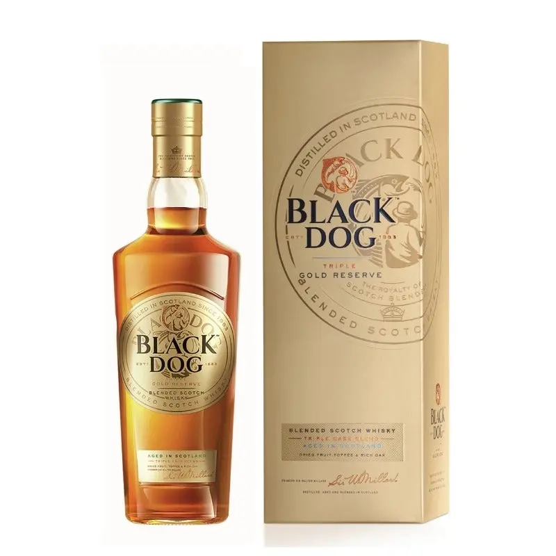 Black Dog Blended Gold Reserve Blended Scotch Whisky 750ml - Alcohol