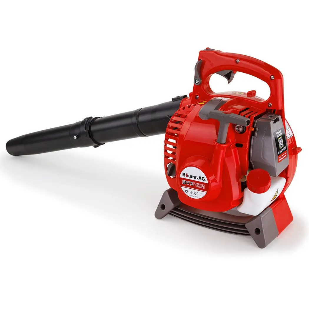 Baumr-AG 25cc Cordless Petrol Leaf Blower Vacuum 4 Stroke Hand-Held Vac Garden Yard Lawn Outdoor
