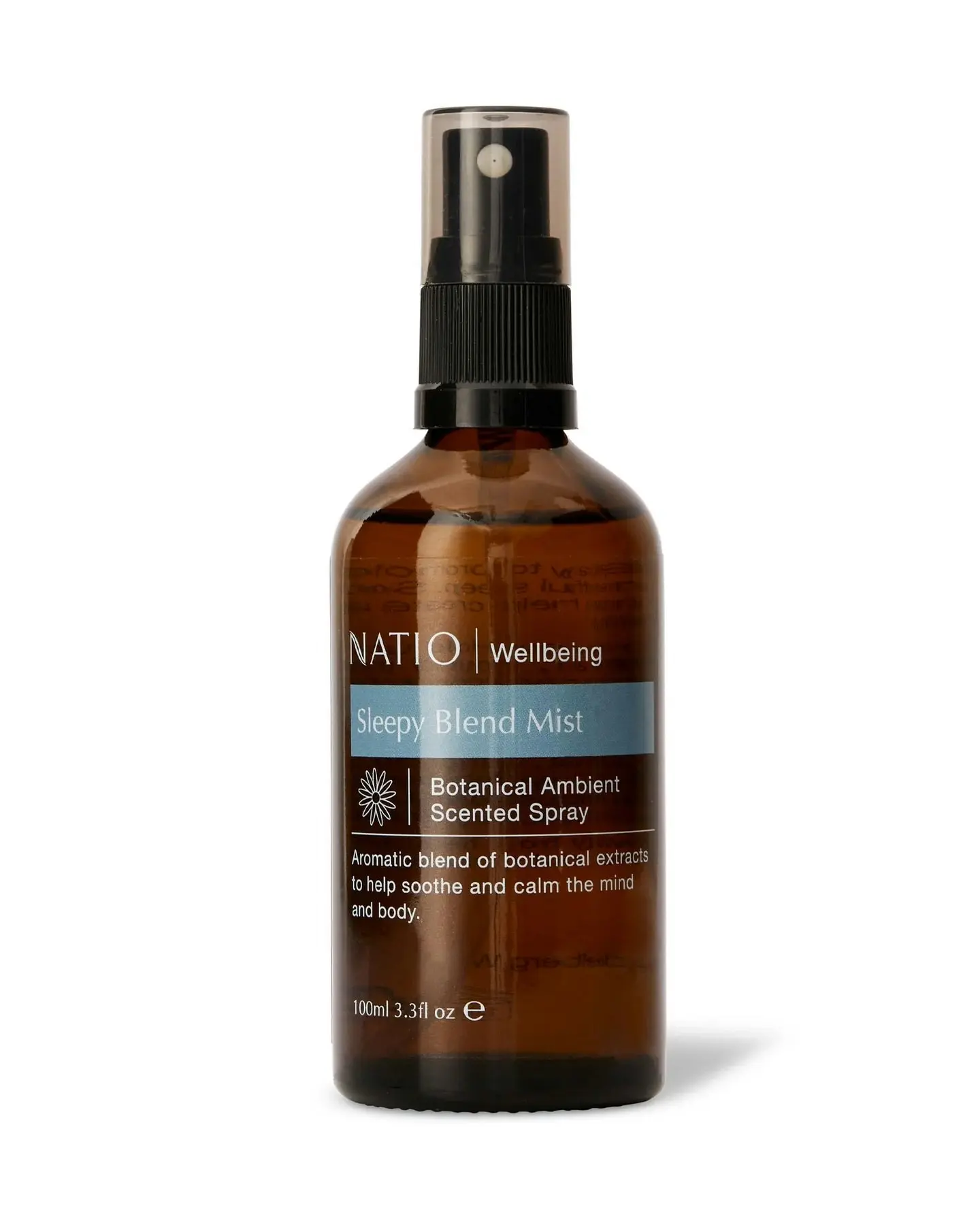 Natio Wellbeing Sleepy Blend Ambient Scented Spray 100ml - Home & Garden