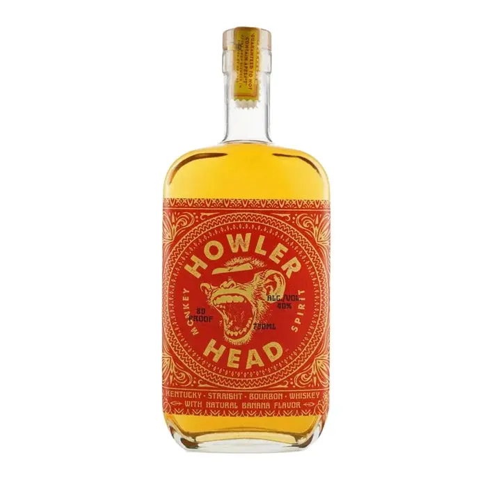 Howler Head Banana Bourbon 700ml - Alcohol