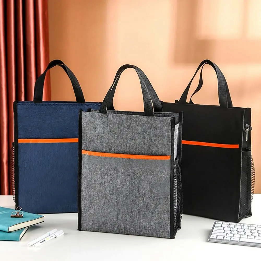 3 Pack Cationic Tote Bag Briefcase Document Bag Training Bag Book Bag - Fashion