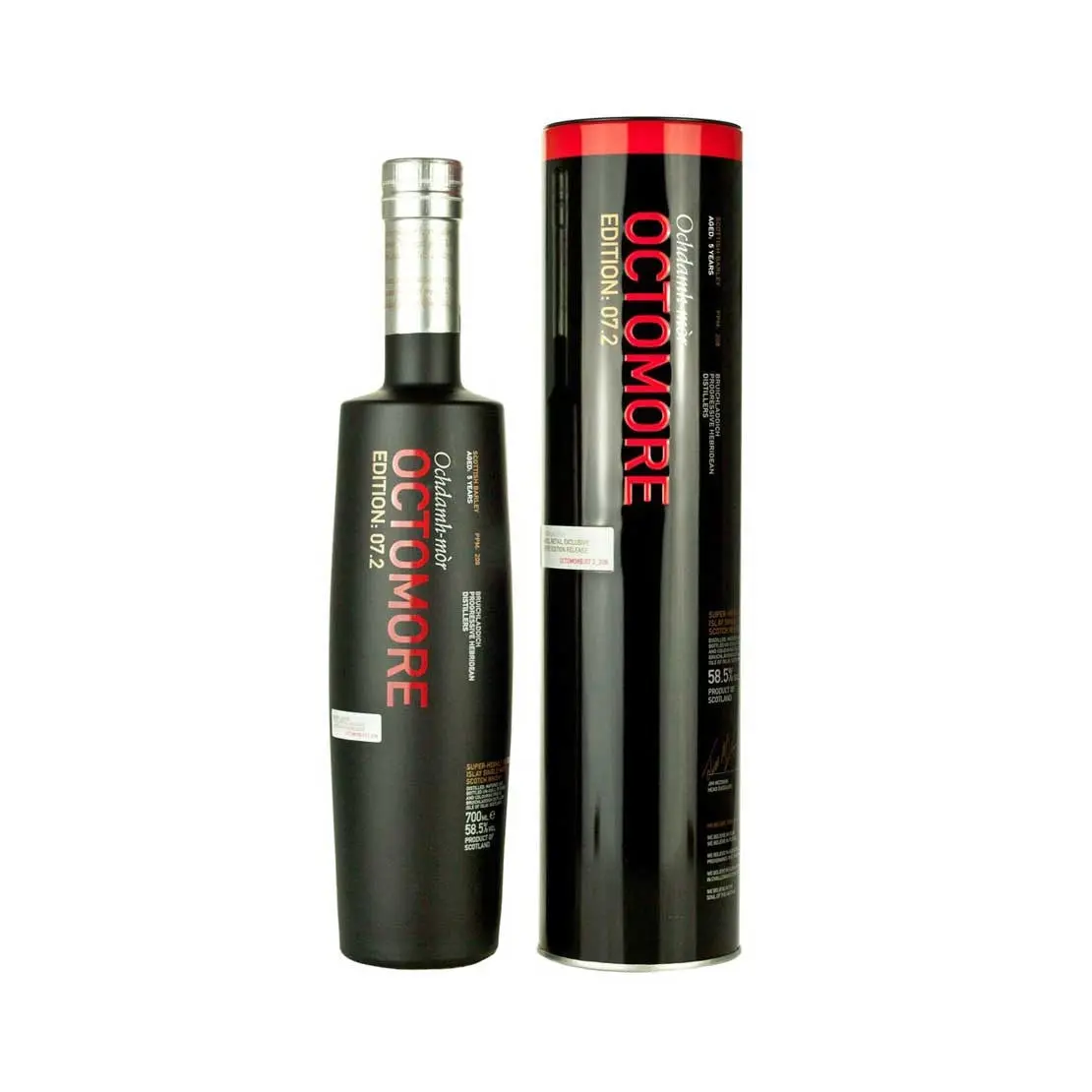 Bruichladdich Octomore 7.2 Single Malt Scotch Whisky 700ml - Alcohol