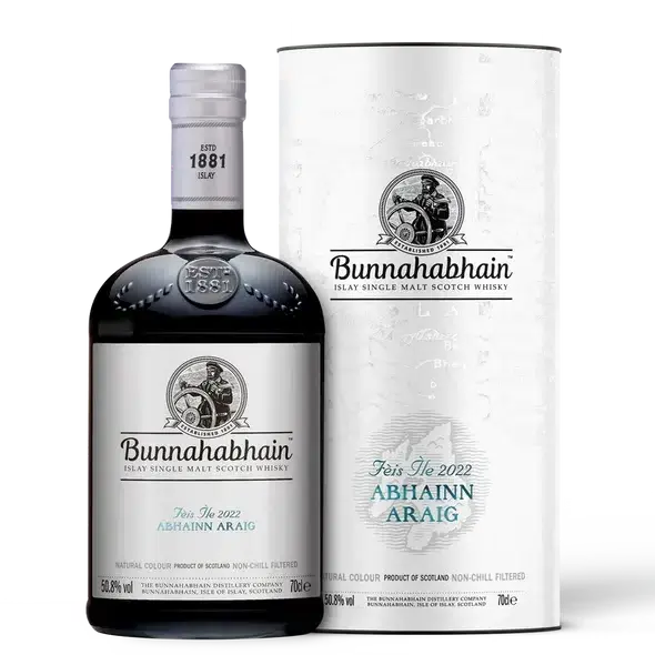 Bunnahabhain Fèis Ìle 2022 Abhainn Araig Single Malt Scotch Whisky 700ml - Alcohol