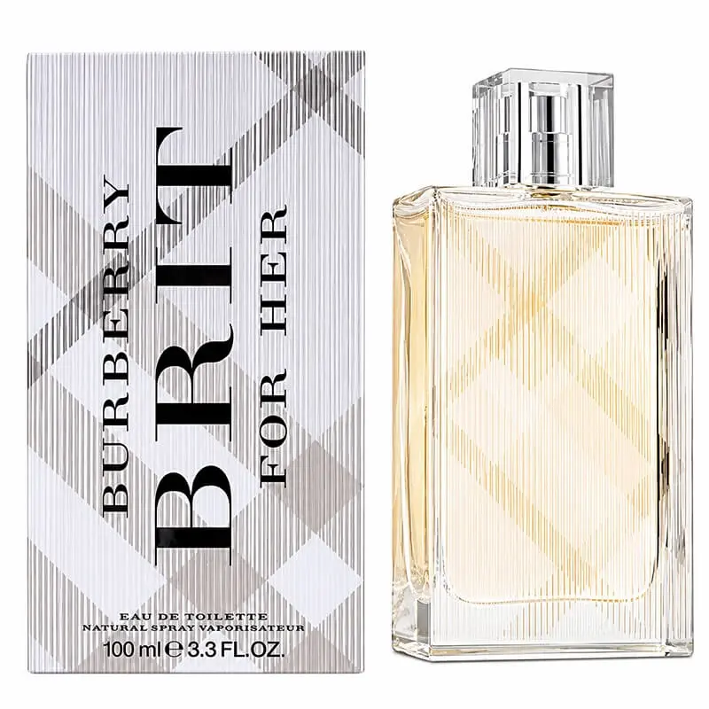 Burberry Brit For Her (New Packaging) 100ml EDT (L) SP - Beauty