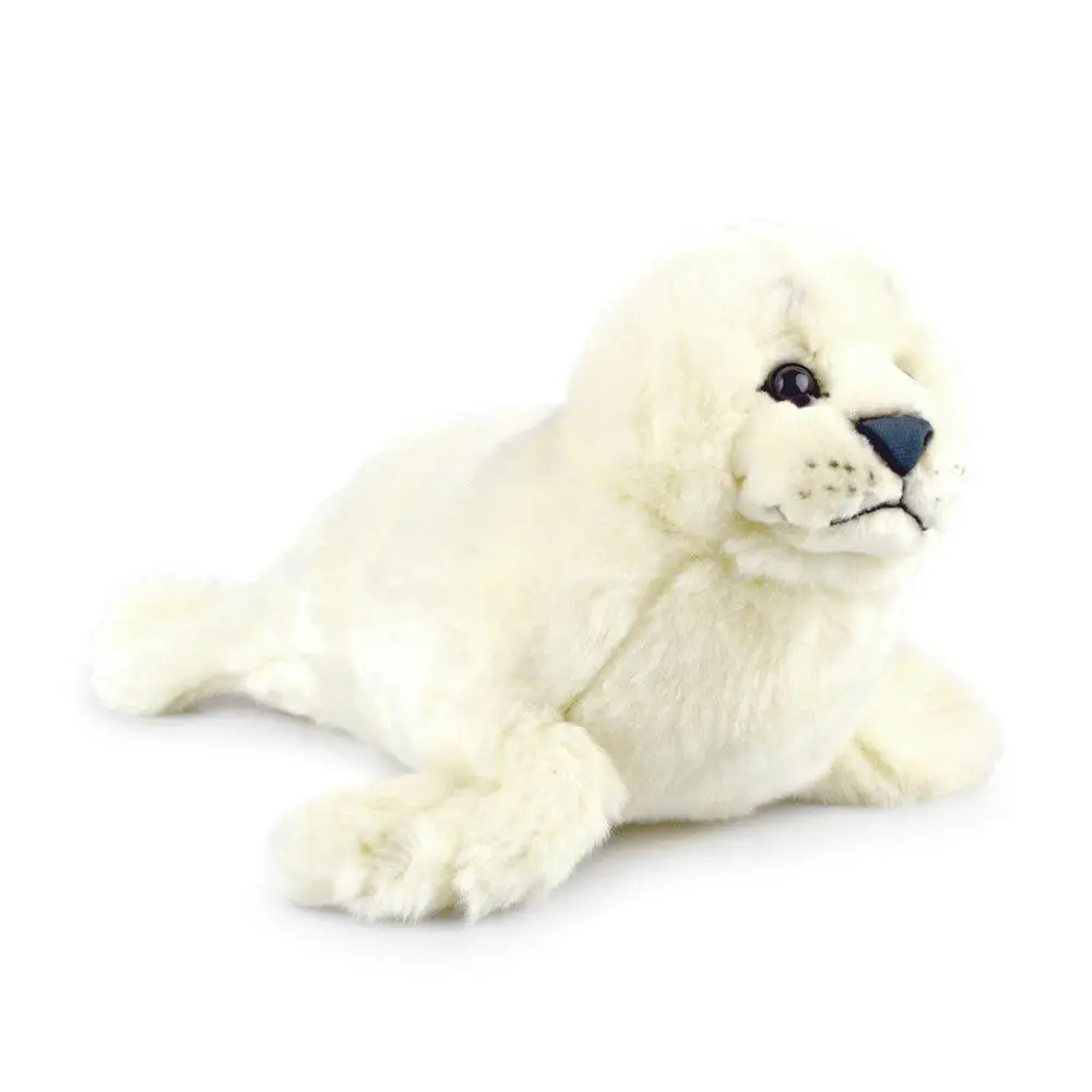 Korimco 20cm Sidney Seal Kids/Toddler Soft Animal Plush Stuffed Toy 3y+ White - Toys & Games