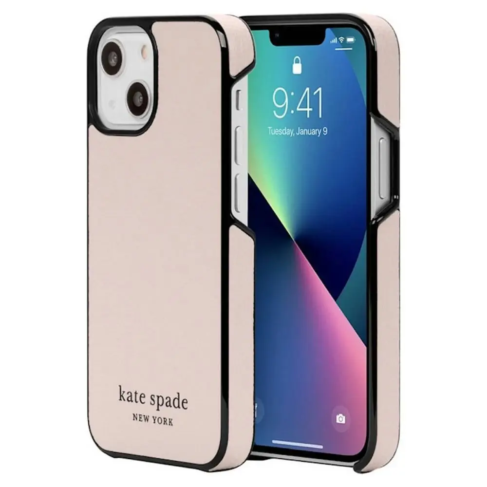 Kate Spade New York Wrap Case (Suits iPhone 13) - Pale Vellum