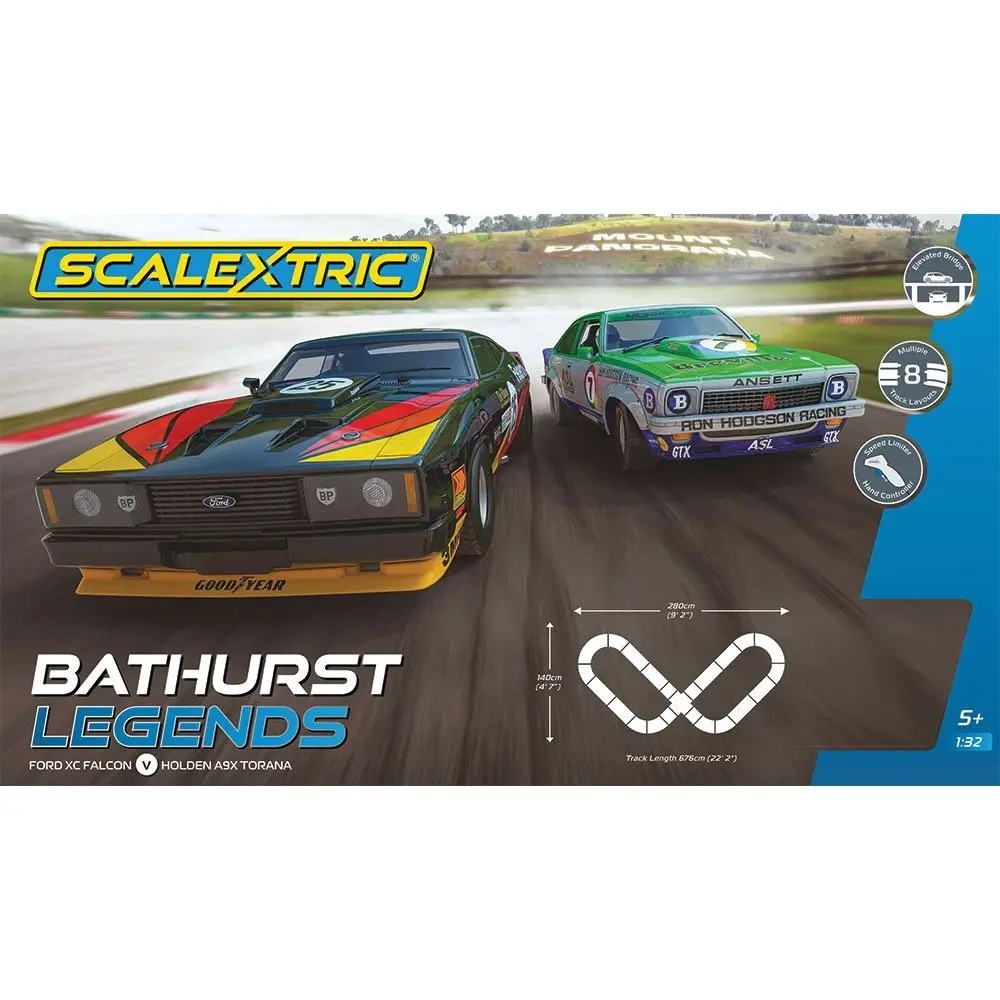1/32 Bathurst Legends Holden ASX Torana vs Ford XC Falcon - Toys & Games