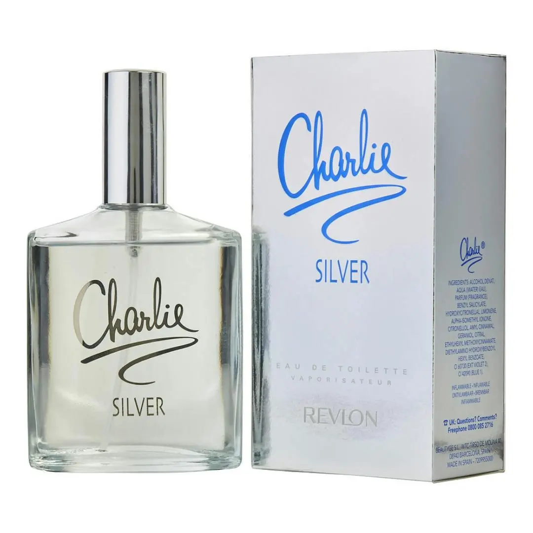 Charlie Silver by Revlon EDT Spray 100ml - Beauty