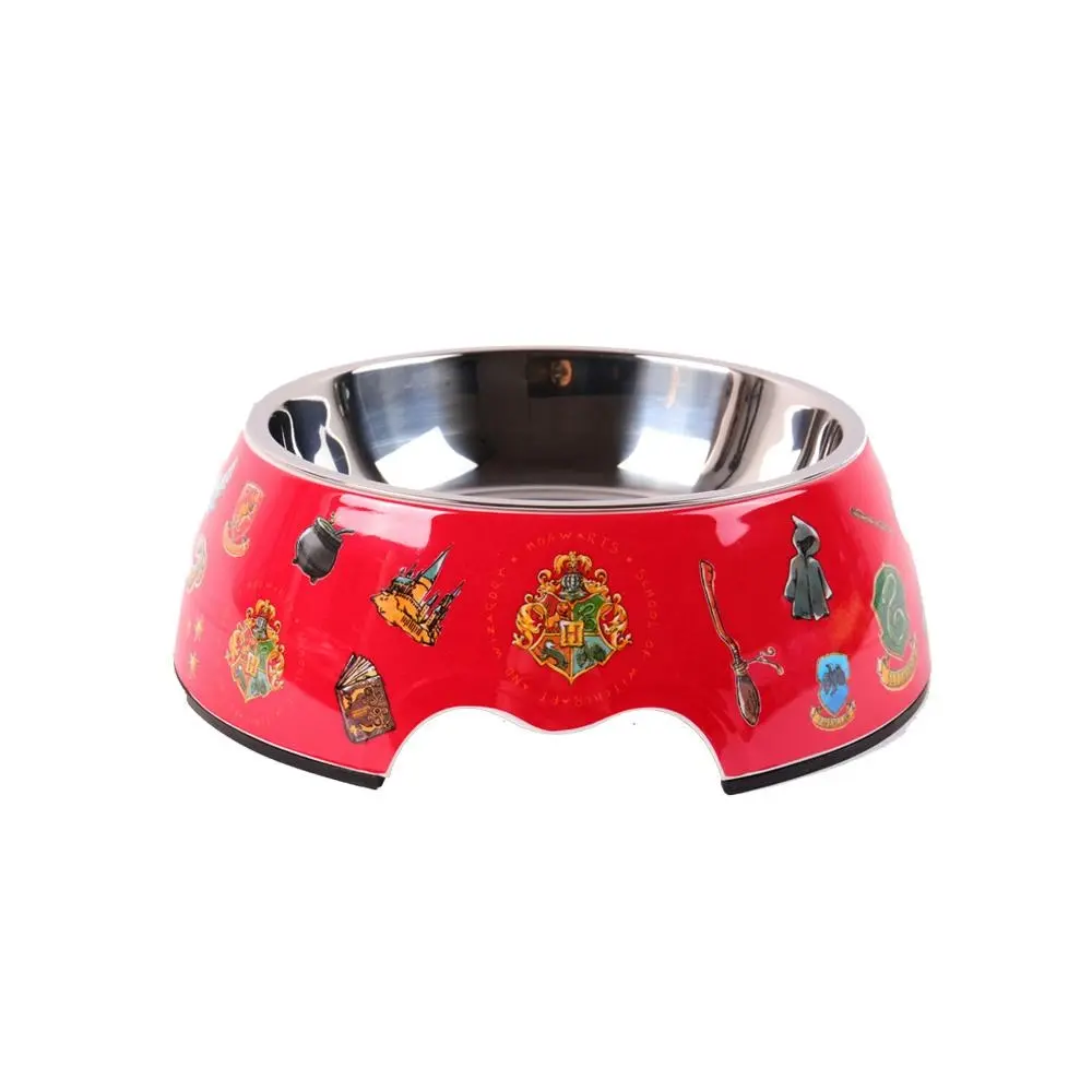 Harry Potter Dog Bowl Pet/Animal Puppy Feeder Water/Food Container 20cm Red - Pets
