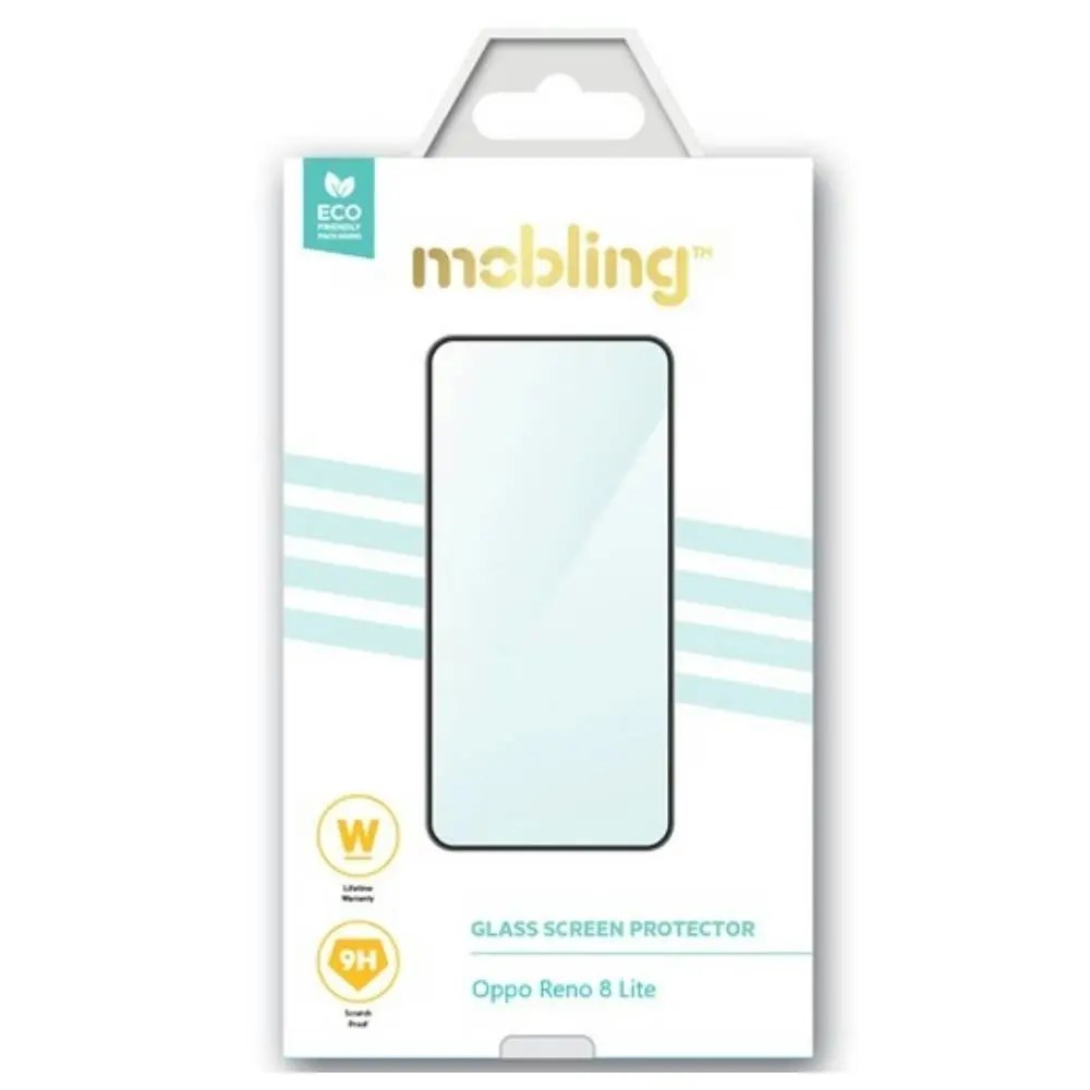 Mobling Clear Glass (Suits Oppo Reno 8 Lite) - Clear