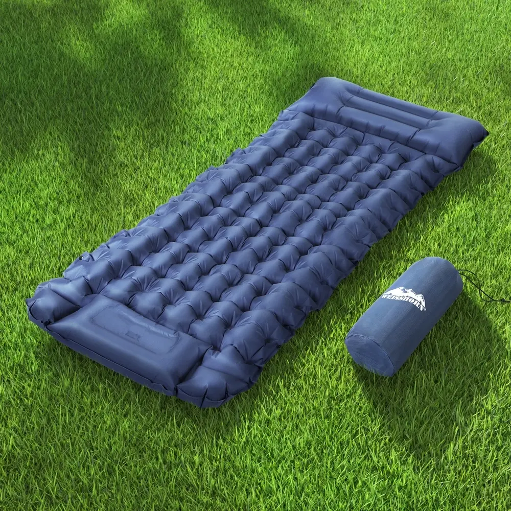 Weisshorn Self Inflating Mattress Camping Sleeping Mat Air Bed Single Pillow Bag - Sports & Outdoor