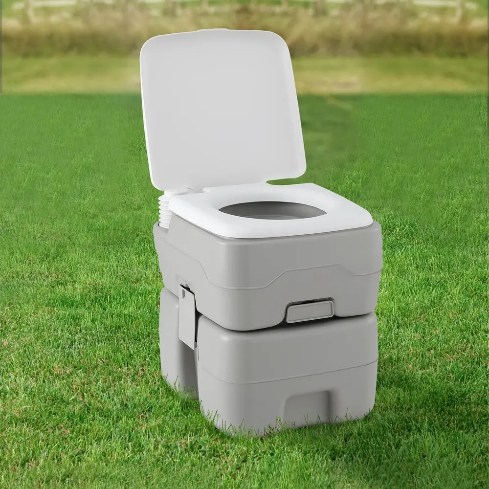 Weisshorn 20L Portable Camping Toilet Outdoor Flush Potty Boating - Sports & Outdoor