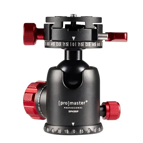 ProMaster Specialist SPH36P Professional Ball Head with Quick Release Plate - Photography