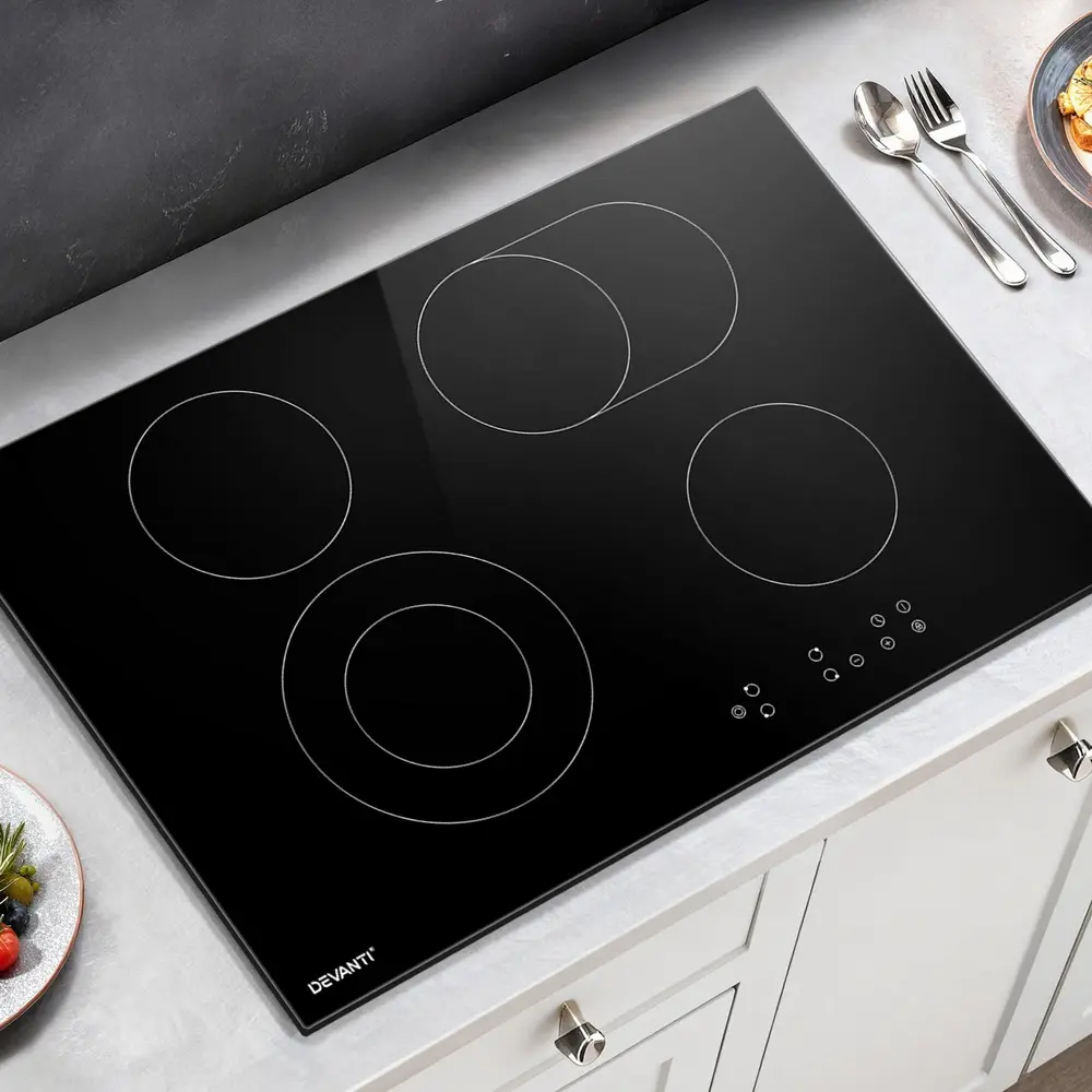 Devanti Electric Ceramic Cooktop 77cm - Home & Garden