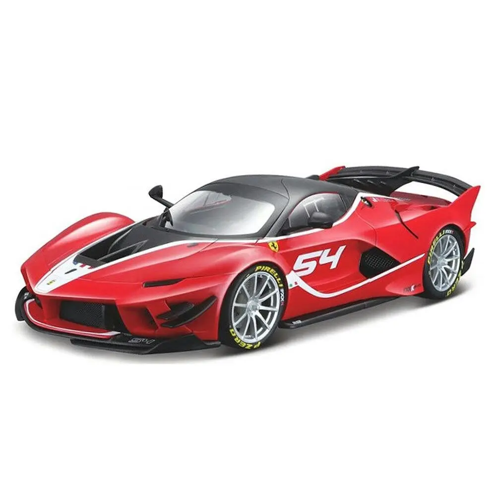 Bburago 1:18 Scale Ferrari Signature FFX K EVO #54 Diecast Car Vehicle Toy Red - Toys & Games