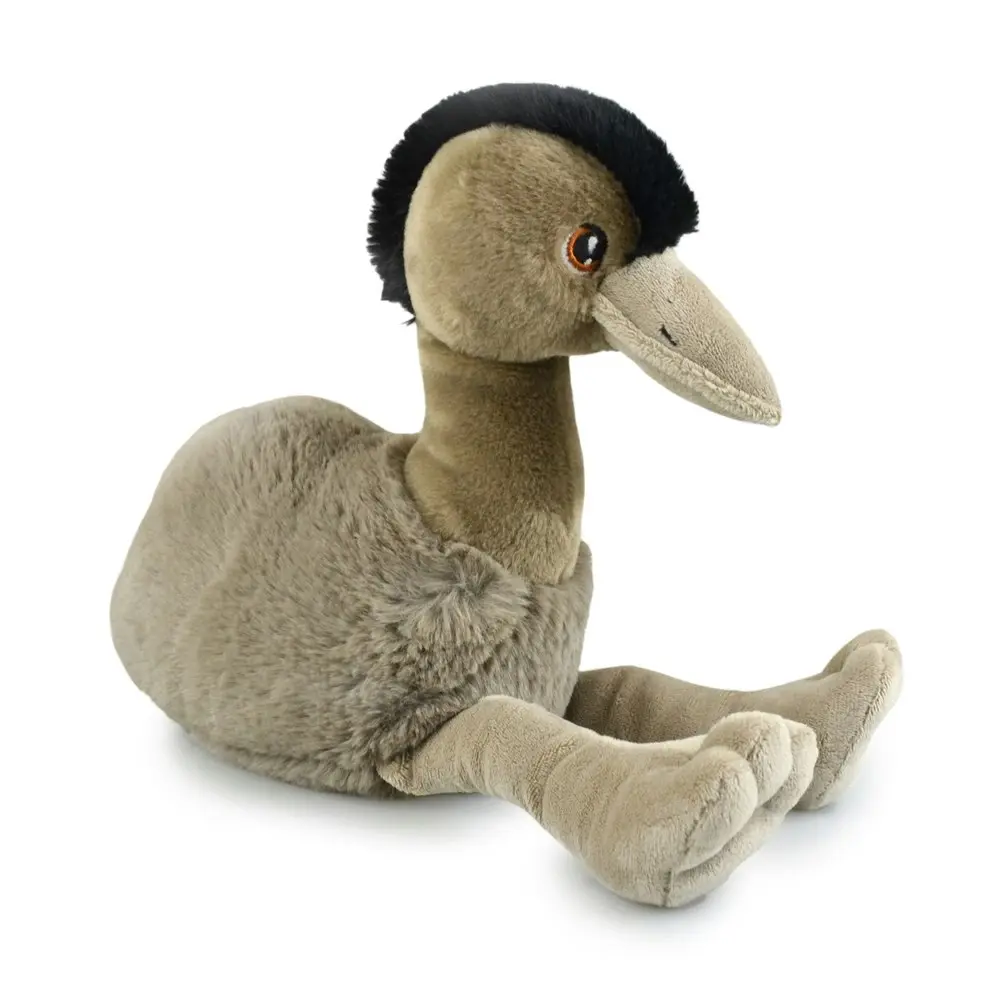 Keeleco Emu Kids 23cm Souvenir/Gifts Soft Animal Plush Stuffed Toy Grey 3Y+ - Toys & Games
