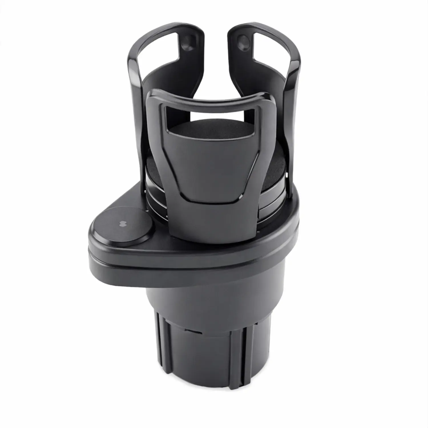 Elora Adjustable 2in1 Car Seat Cup Holder Water Bottle Drink Coffee Food Storage - Electronics