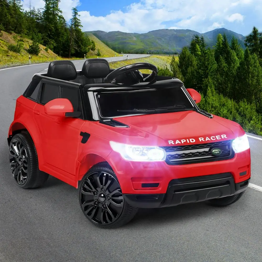 Alfordson Ride On Car Kids Remote Car Toy MP3 LED Light Red - Toys & Games