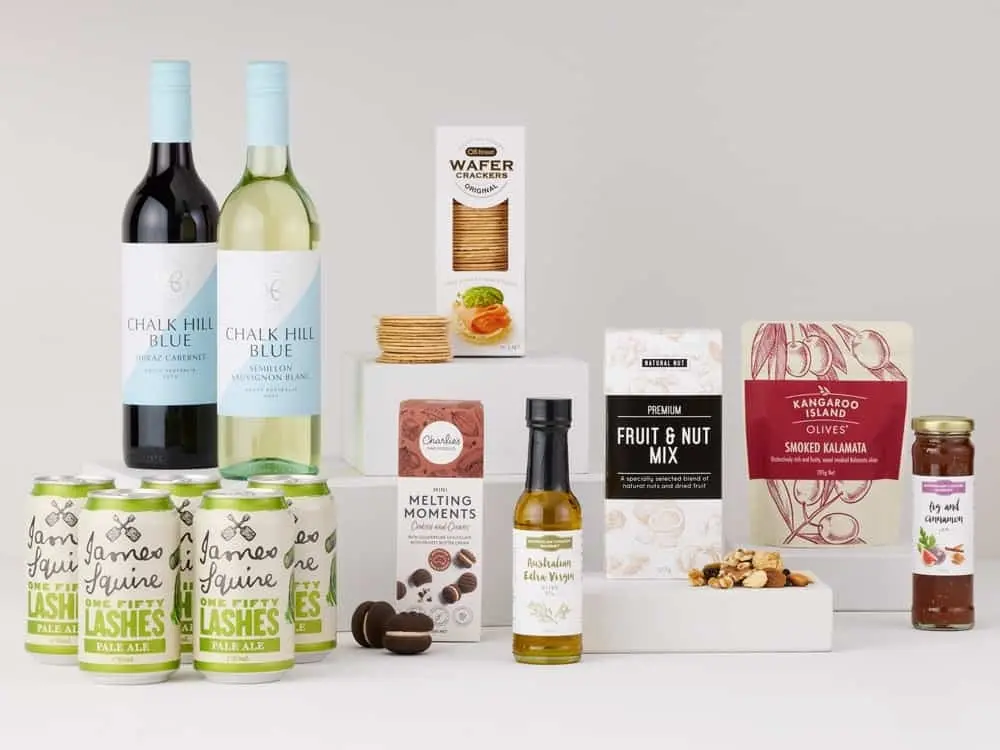 Premium Beer & Wine Hamper - Groceries