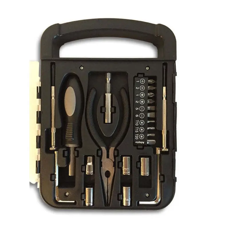 20pc Men's Republic Home Improvement/DIY Garage Repair Portable Tool Set/Kit - Sports & Outdoor