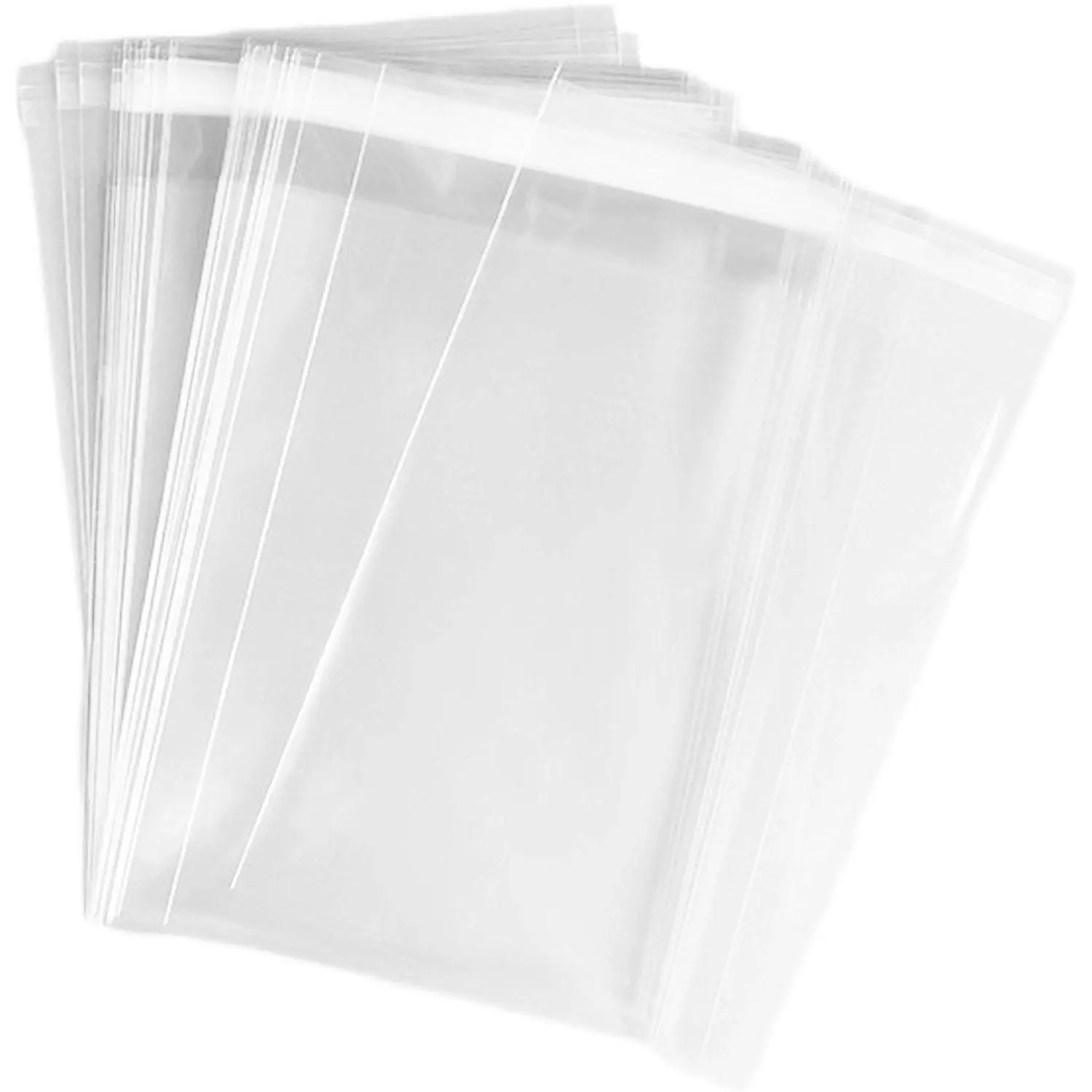 100pk BOPP Peel & Seal Bags 220x310mm 35um - Hobbies