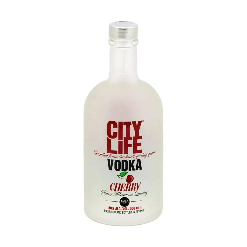 City Life Cherry Vodka 500ml - Alcohol