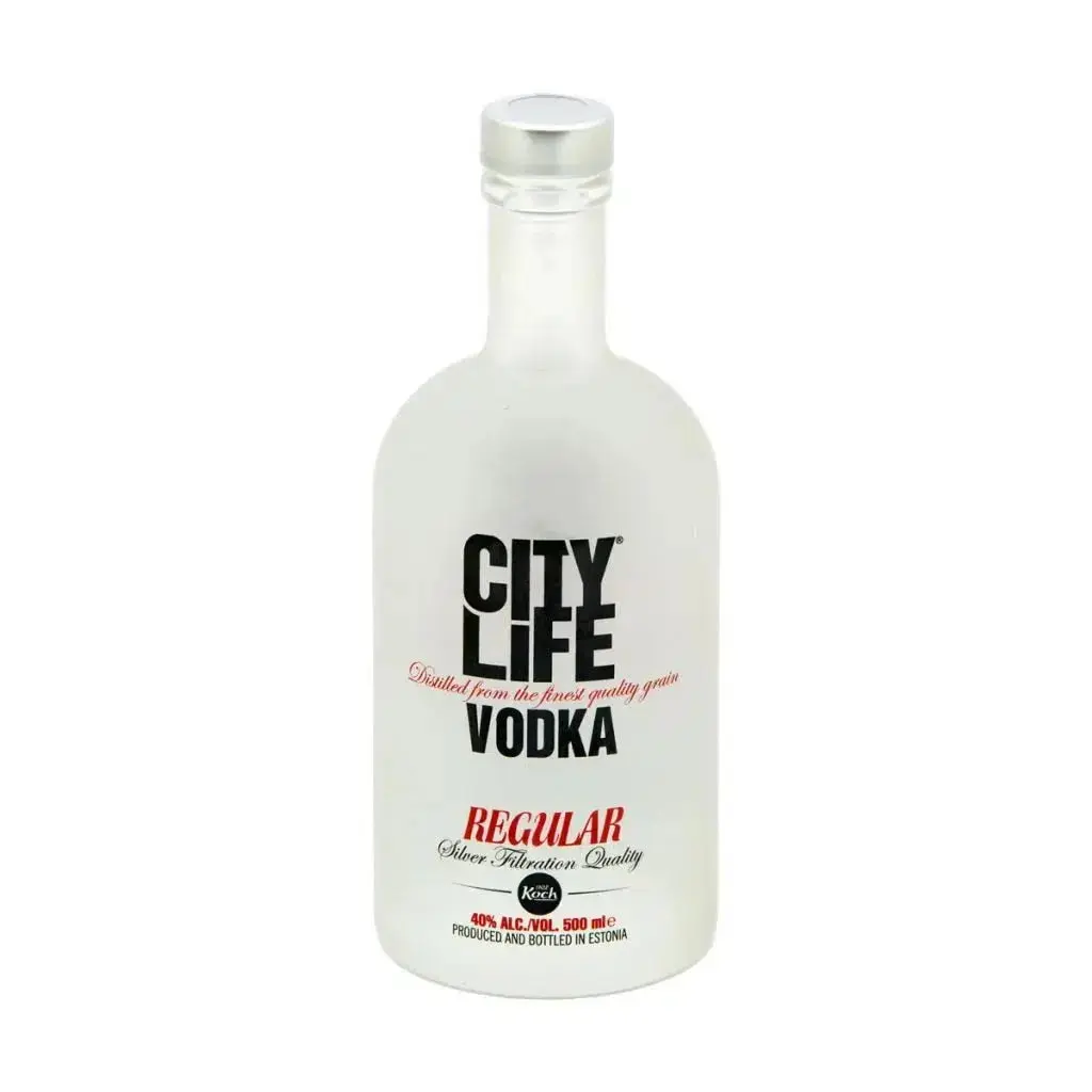 City Life Regular Vodka 500ml - Alcohol