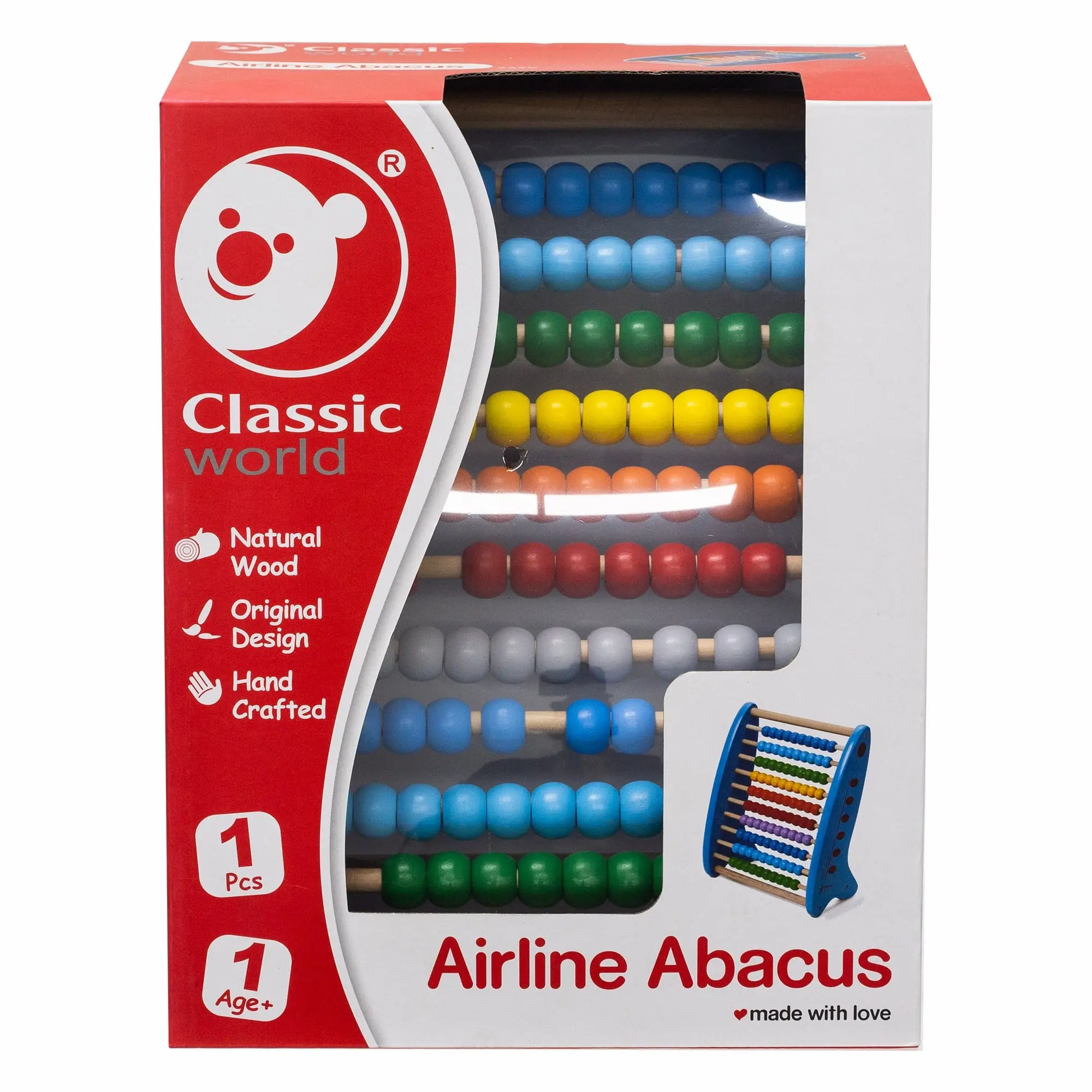 Classic - Wooden Airline Abacus