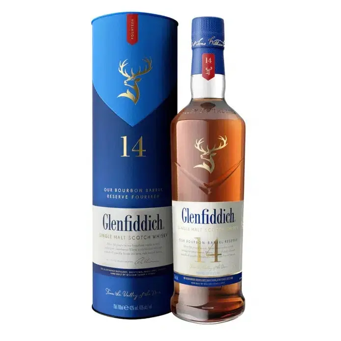 Glenfiddich 14 Year Old Bourbon Barrel Reserve 700ml - Alcohol