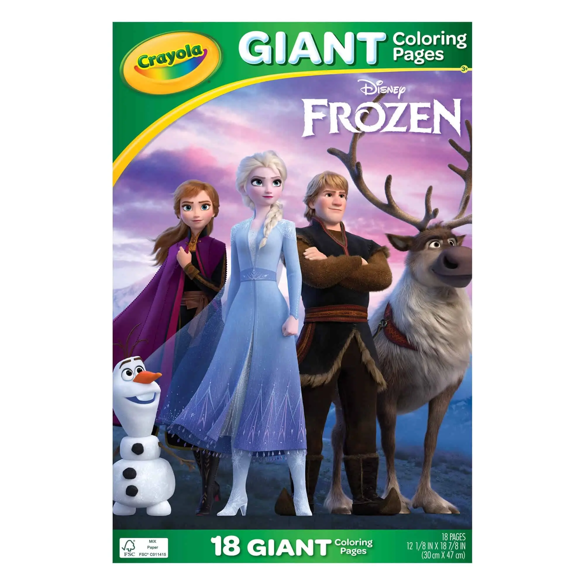 Crayola Giant Colouring Pages - Disney Frozen