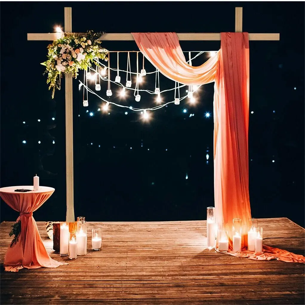 Super Thick Wooden Wedding Arch Trellis - Religious & Ceremonial