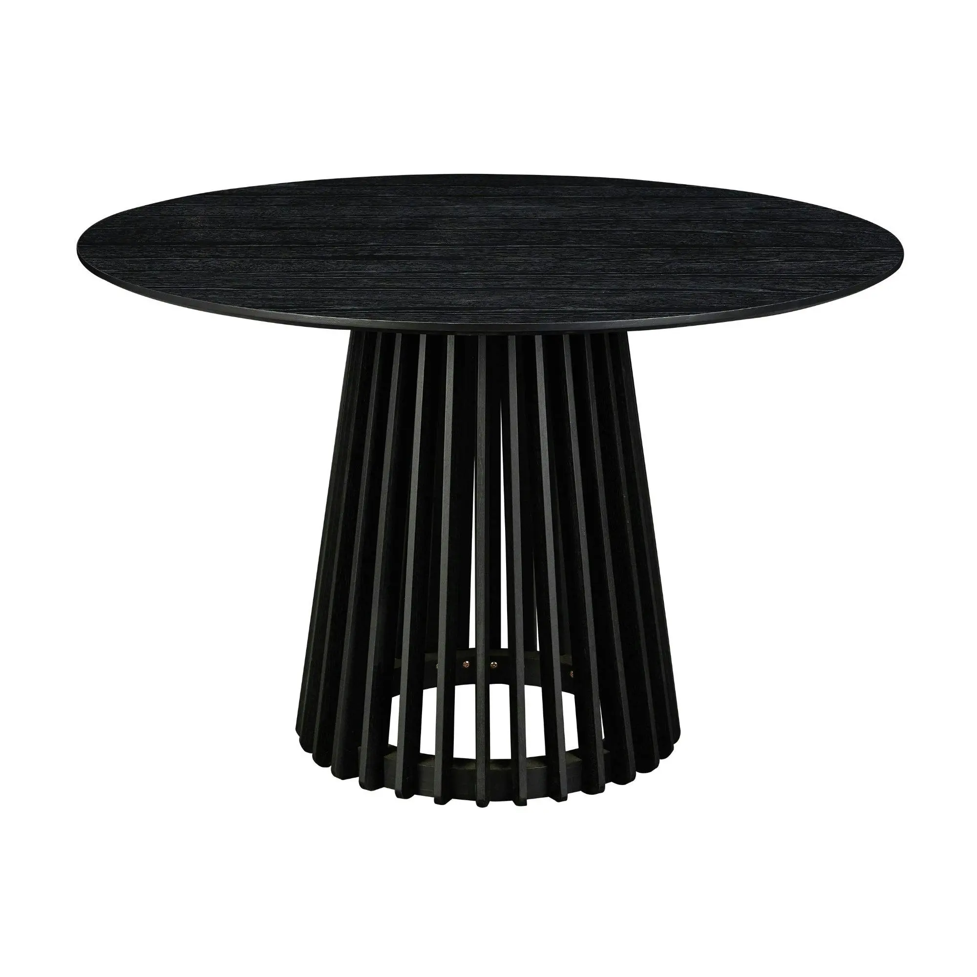 Dayton Torento 120cm Round Dining Table Black - Furniture