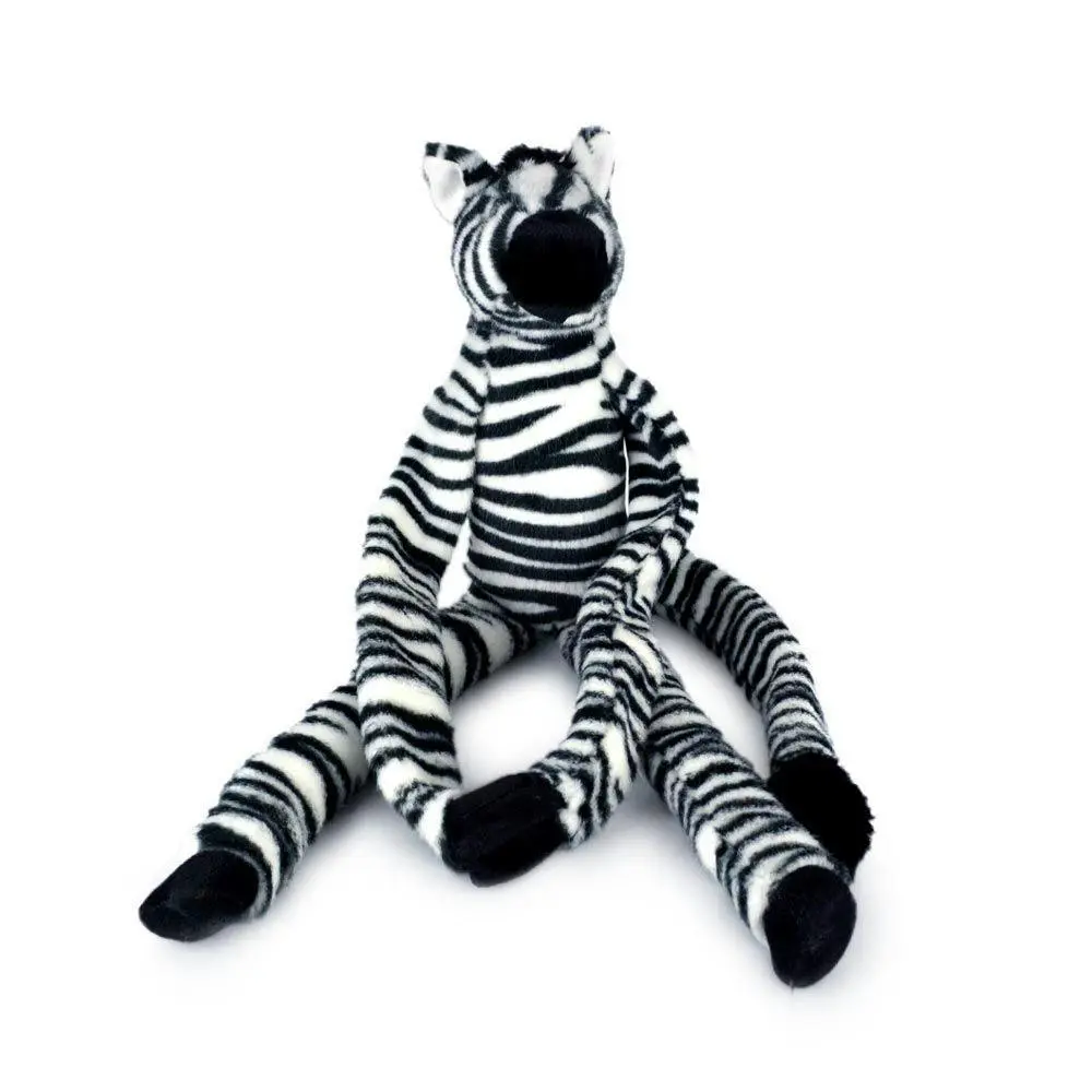Korimco 68cm Hanging Zebra Kids/Children Animal Soft Plush Stuffed Toy Black 3y+ - Toys & Games