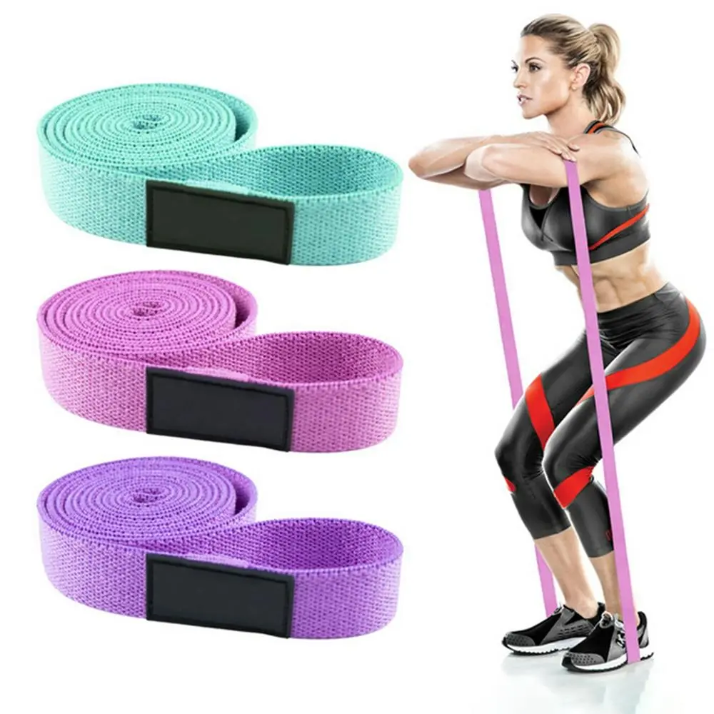 3 pack Long Resistance Bands Set Pull Up Assistance Bands Fitness Exercise Bands - Sports & Outdoor