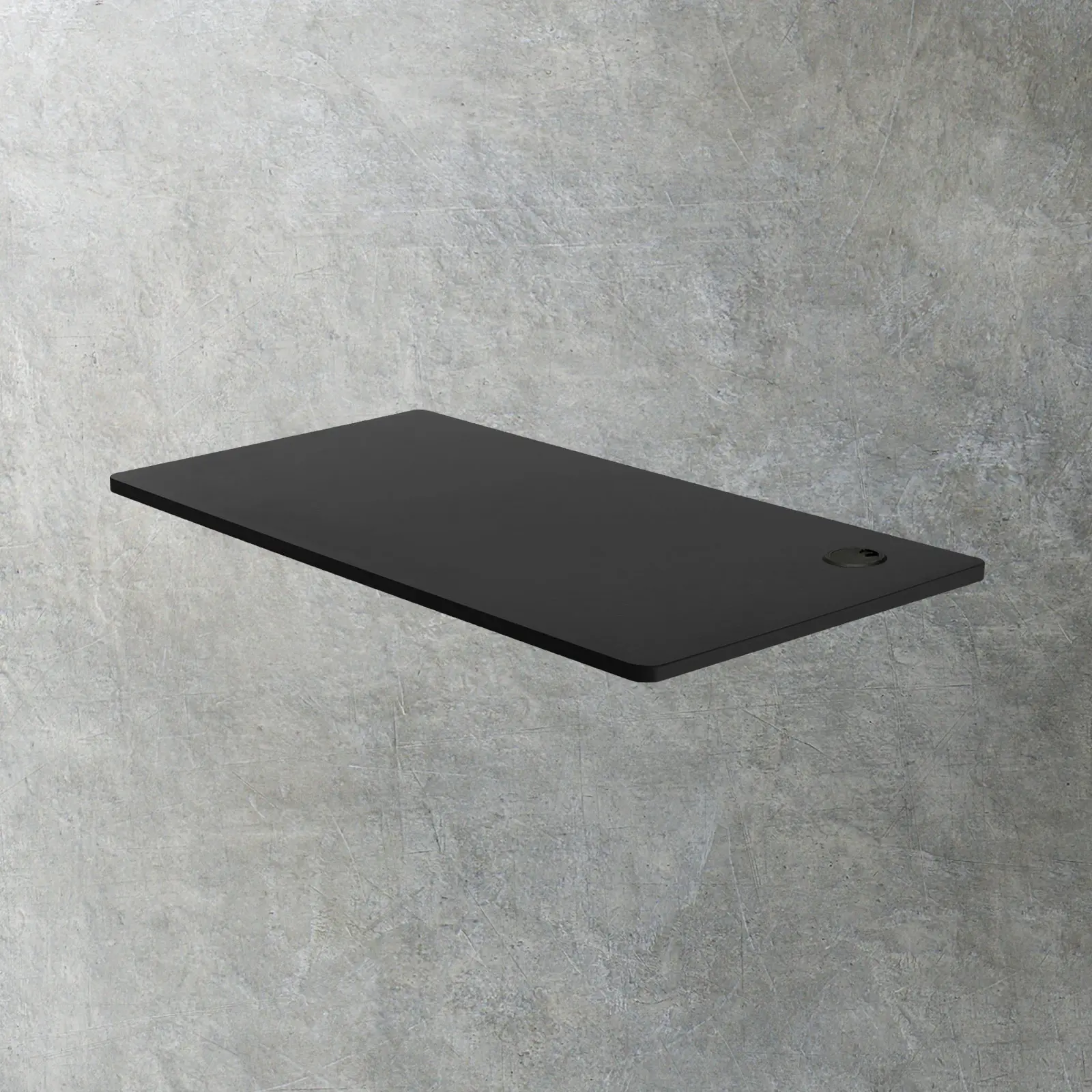 Oikiture 120CM Desk Board Electric Desk Board Computer Table Black - Furniture