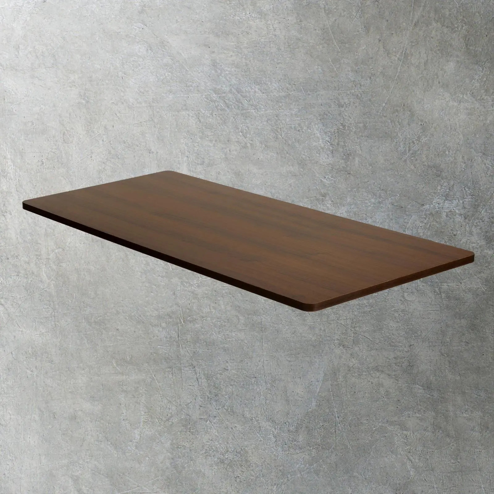 Oikiture 160cm Desk Top Electric Desk Board Computer Table Walnut - Furniture