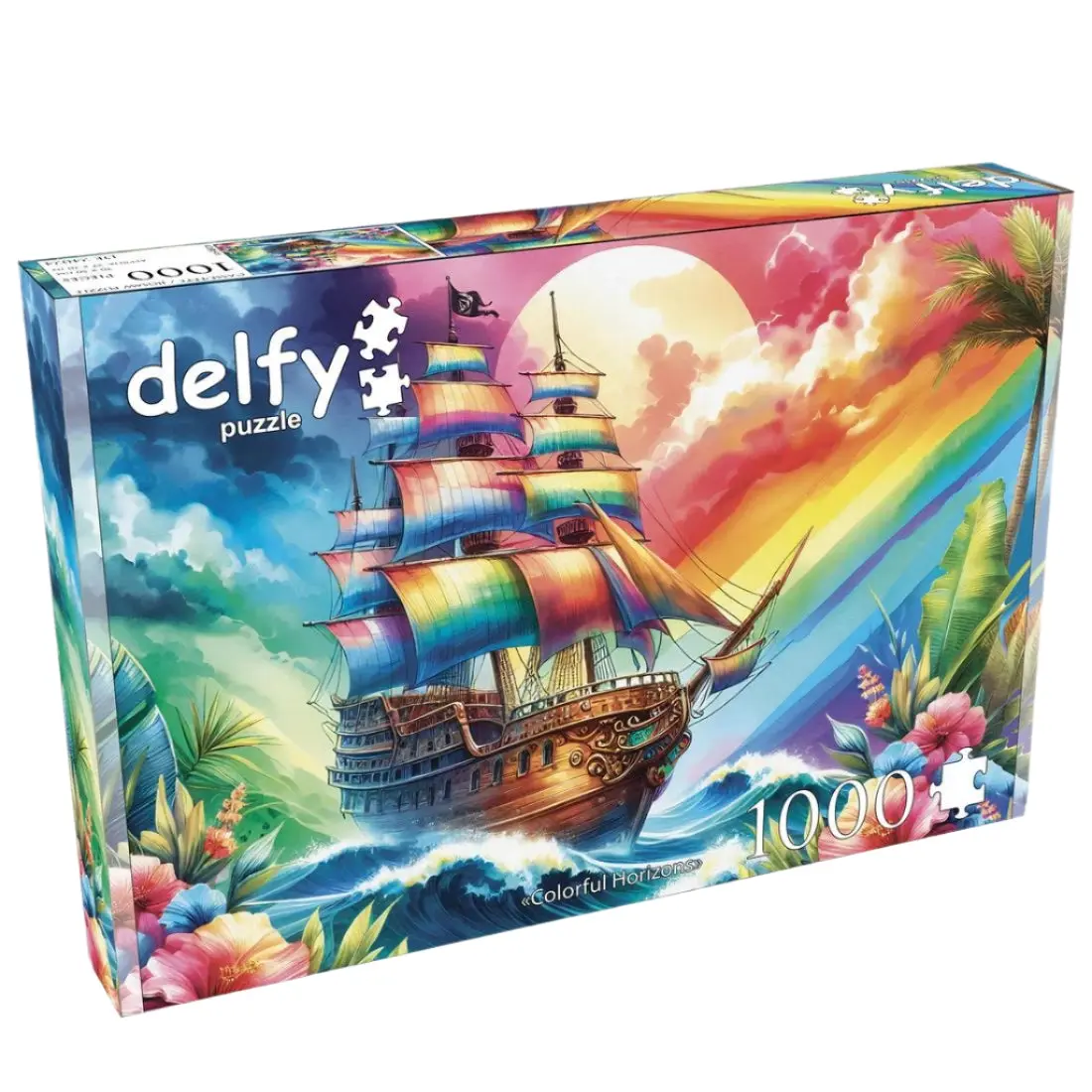 1000pc Colorful Horizons Jigsaw Puzzle - Toys & Games