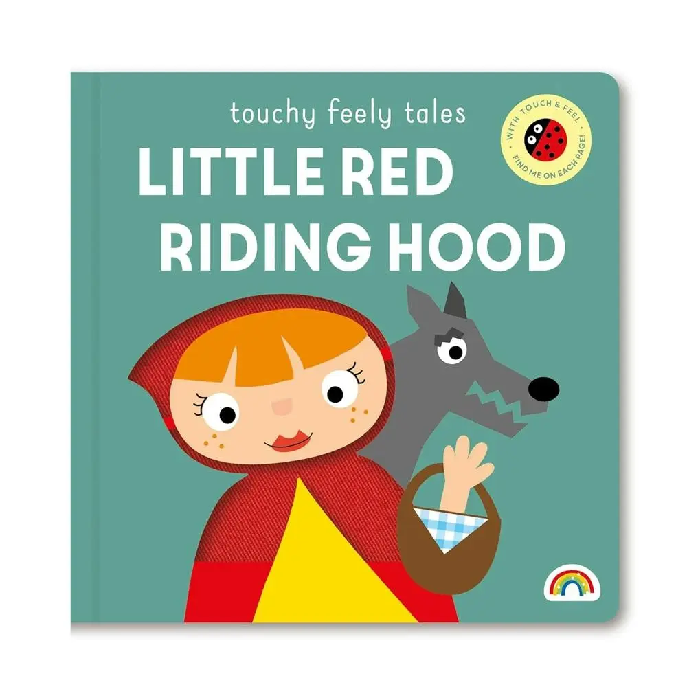 Really Decent Books Touchy Feely Tales Little Red Riding Kids Story Book 1y+ - Office